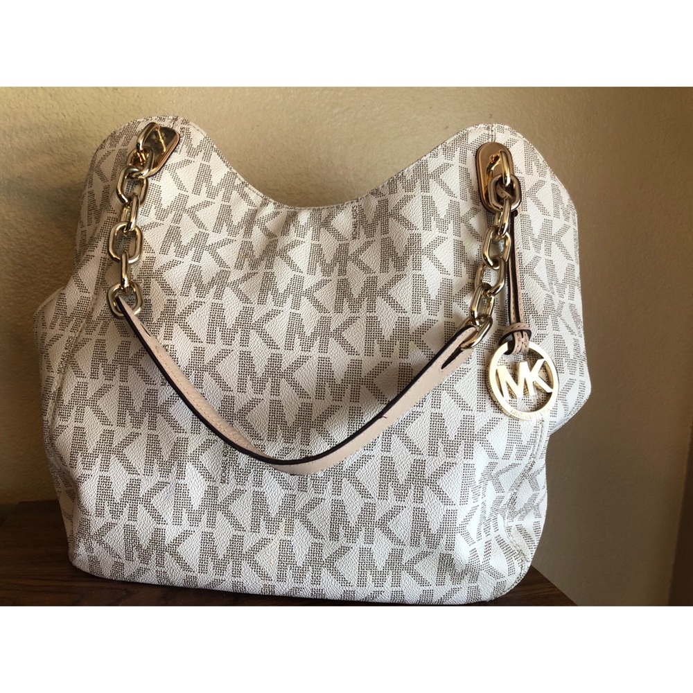 Michael Kors Bag/Tote Vanilla Pvc Shoulder Bag